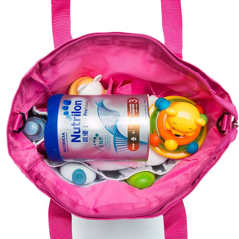 Brand New Fashion Diaper Bags Hot Mummy Infanticipate Mummy Babies Bags Nappy Bags Mutil-function Mother Baby Tote Milk Box Bags04