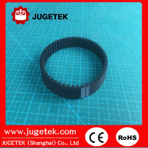 

Free shipping 10pcs/lot HTD 5M Timing Belt Closed-loop 260mm length 52 teeth 12mm width