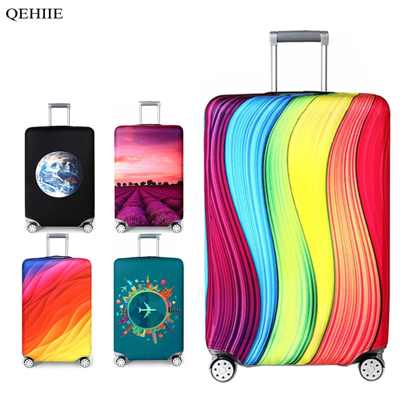 High Quality Travel Accessories Color Travel Luggage Cover Thick High Elastic Cute Suitcase Cover For18-32Inch Trolley Case 20 High Quality Travel Accessories Color Travel Luggage Cover Thick High Elastic Cute Suitcase Cover For18-32Inch Trolley Case 20