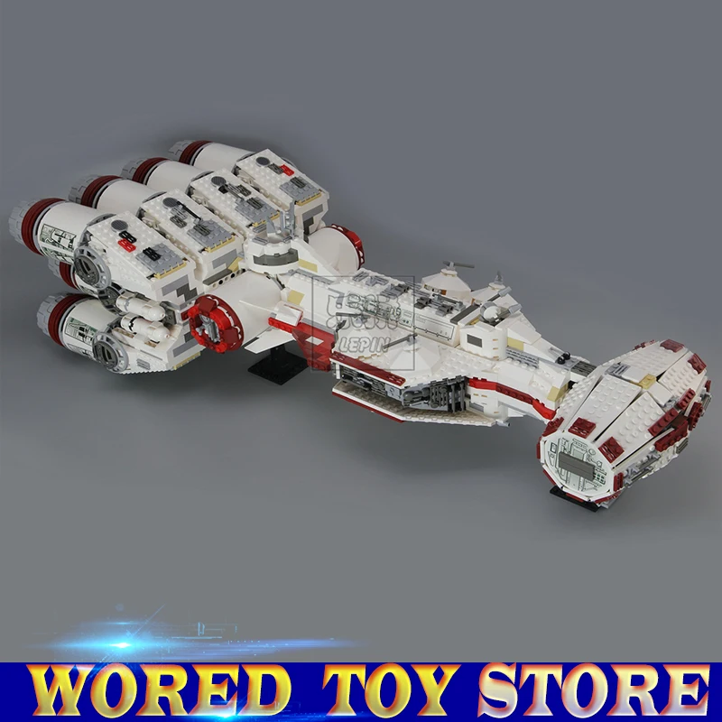 

Lepin 05046 Star Series War New 1788Pcs The Star Blockade Set Runner Building Blcoks Bricks The Tantive legoed IV 10019 Kid Toys
