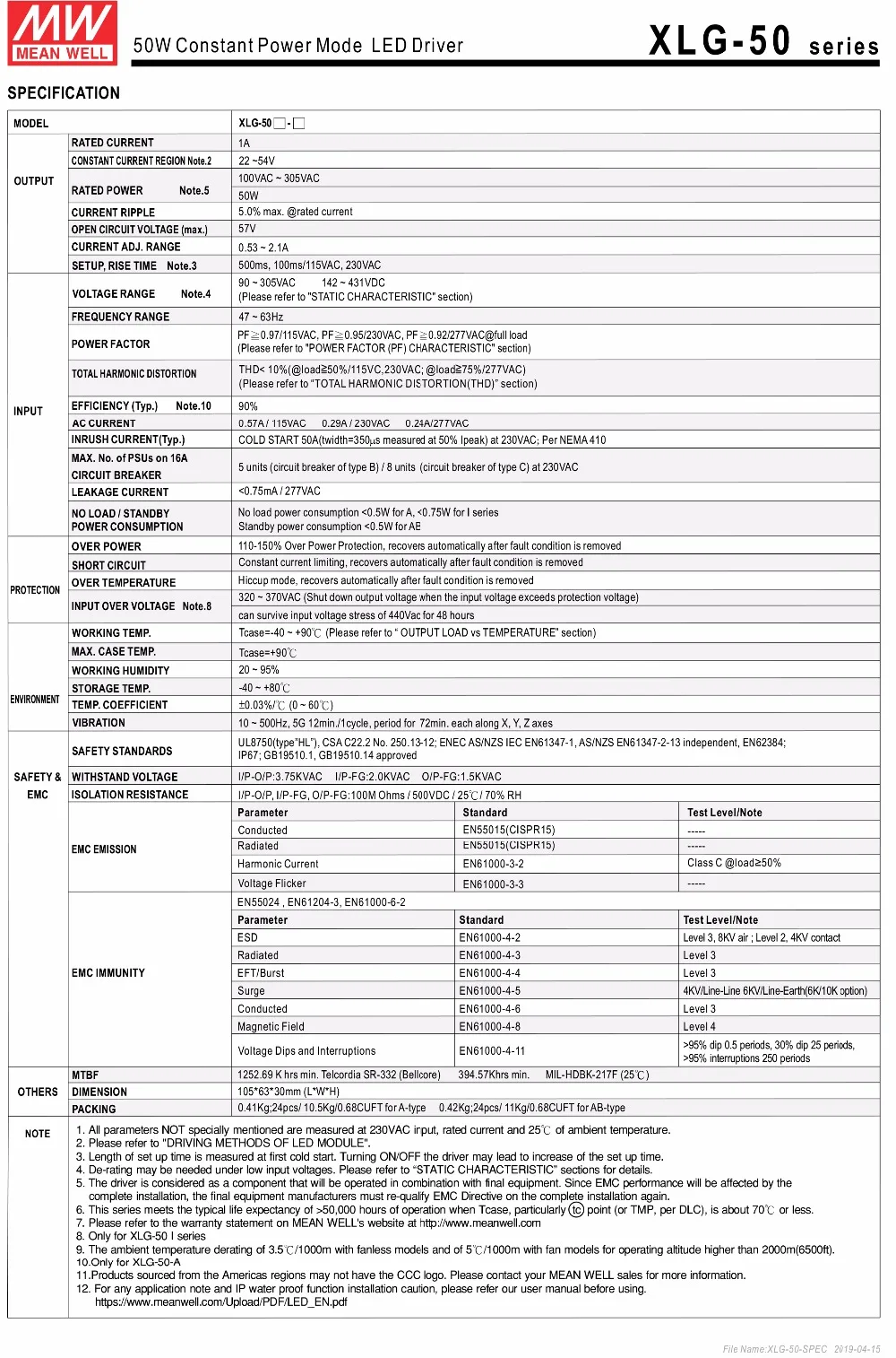 XLG-50-spec-2