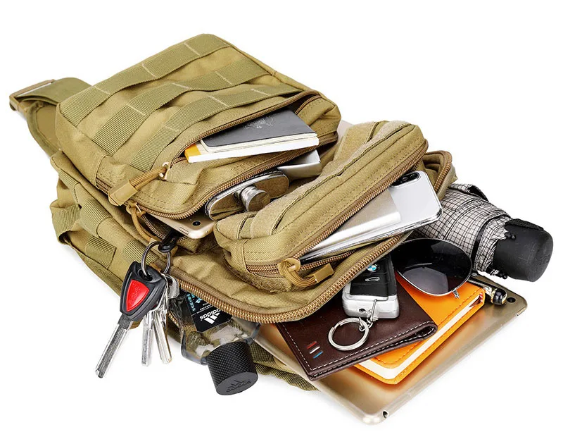 Bolsa de Peito Militar do Exército Cinto Tático Sling Bolsas Mochila Molle Caça Mochilas Ombro Acampamento Pesca Xa663wa 31 mochila militar do exército molle caça mochilas