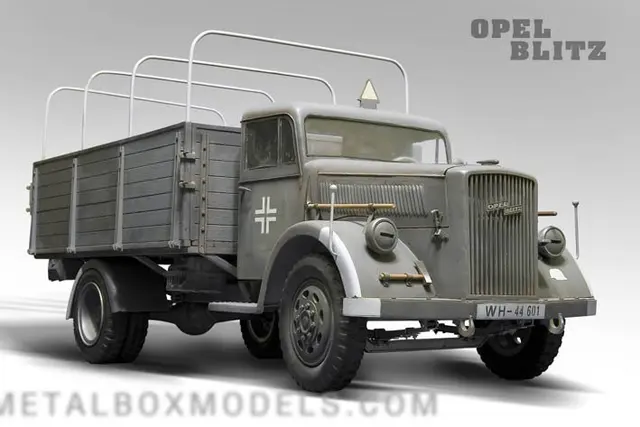 Размеры opel blitz