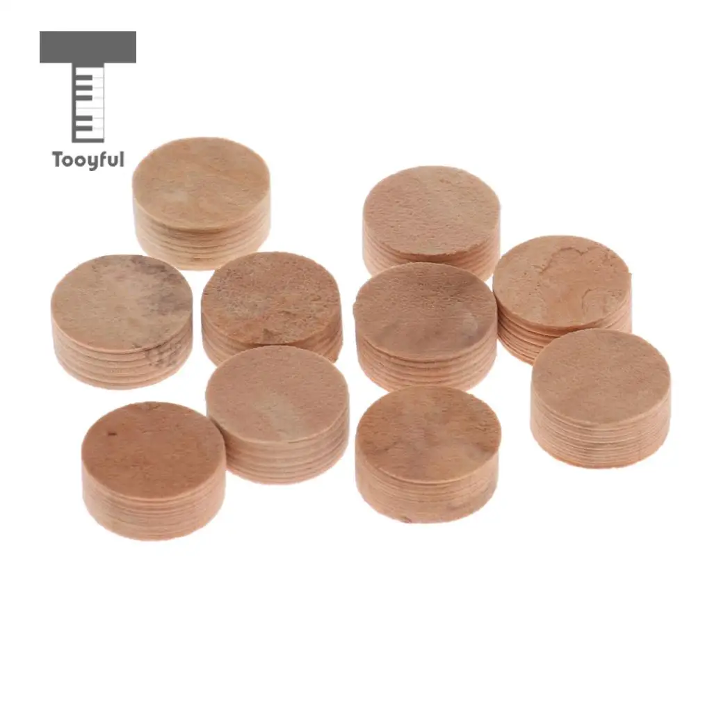 10Pcs Cork Trumpet Cornet Water Key Spit Value Cork Pads for Brass Instrument Parts Repair Accessories