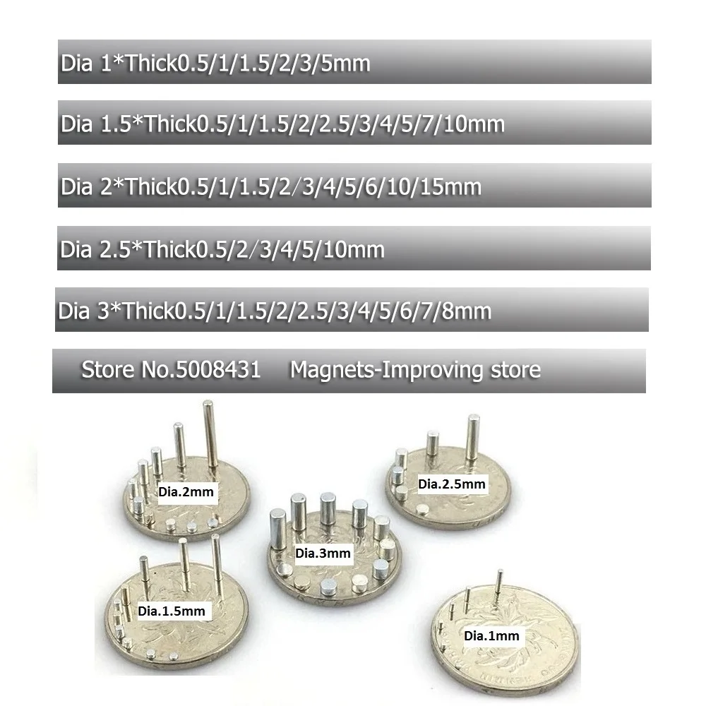 100 шт. прецизионные магниты 2x1,5 мм маленький микро диск Imanes De Neodinio медицинский электронный датчик, Diy, эксперименты Dia.2mm 0,079''