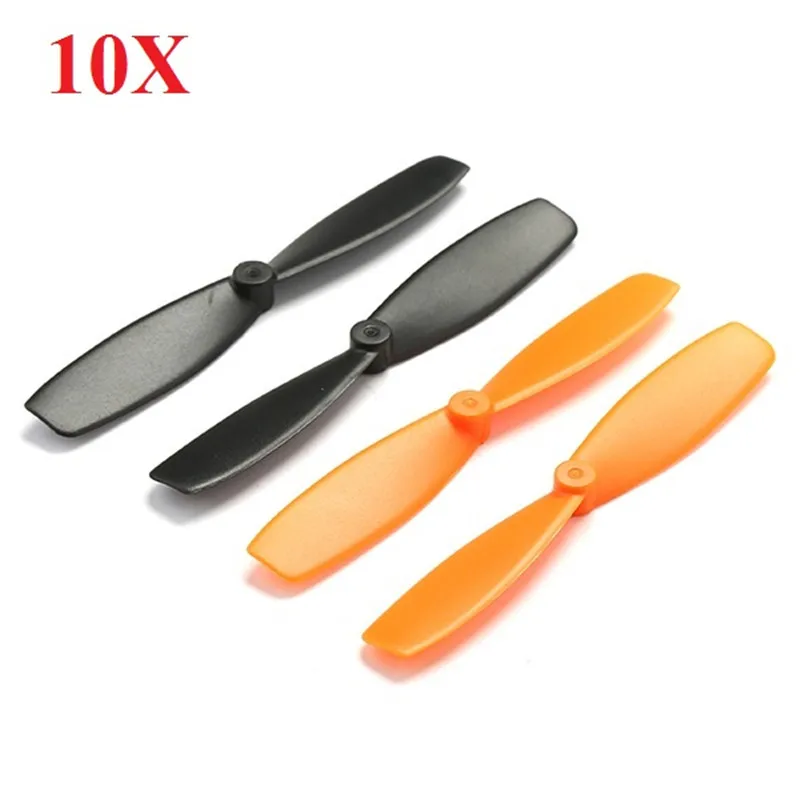 

F-Cloud 10X Walkera QR Ladybird Blades Propellers for QX90 QX105 QX95 QX100 Hubsan X4 JJRC H6C DIY Micro Quadcopter Sapre Parts