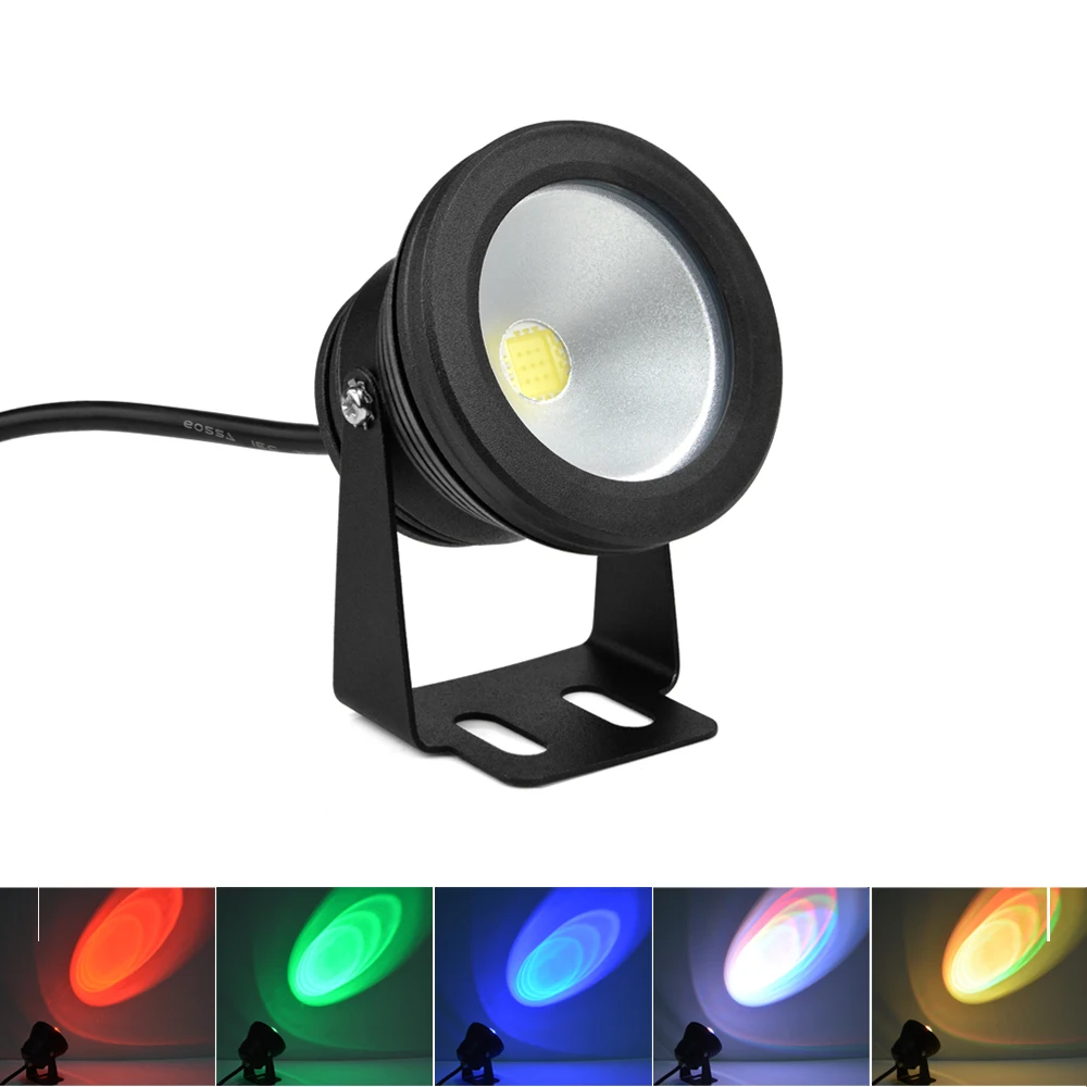 

LED Aquarium Light waterproof Fish Tank Light 12V-24V 10W Underwater Aquario Lamp for Aquariums Swimming Pool Decor Lighting