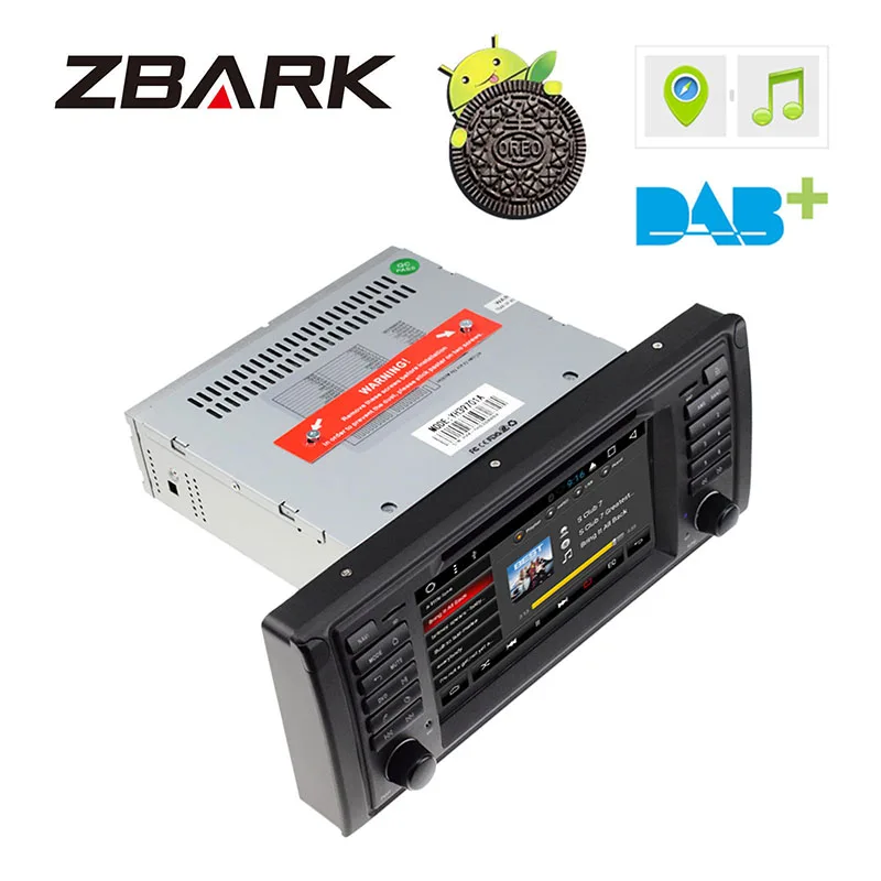 Top Android 8.1 Octa Core 7" Smart Multimedia Car DVD Player Radio Stereos GPS for BMW E39 M5 / 7 Series E38 1999 YH39701A 2