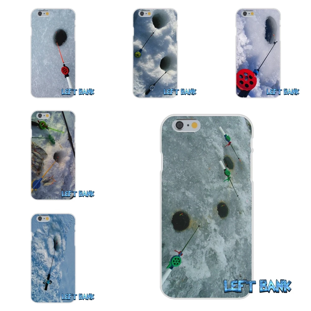 

Fishing Rod Hole Ice Winter Fish Bait Silicone Phone Cover Case For Huawei P Smart Mate Honor P8 P9 P10 P20 Lite Pro Plus 2017