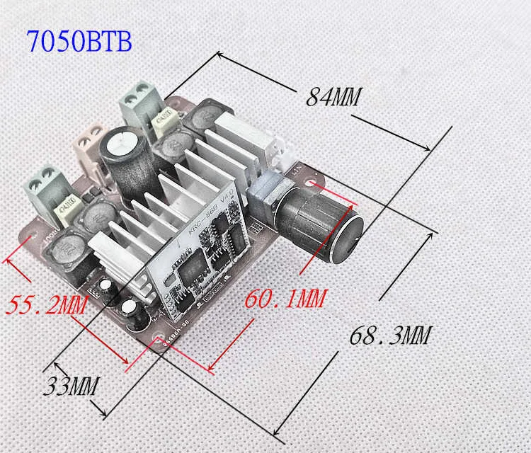 2018 TDA7492 Bluetooth усилитель 50 Вт + D Класс BTL стерео цифровой без потерь HIFI мощности 12 В 24