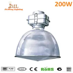 Уникальный Безэлектродного разряда промышленного лампа 200 Вт лампы Алюминиевый шлангом материал индукции высокого залива мастерской фары