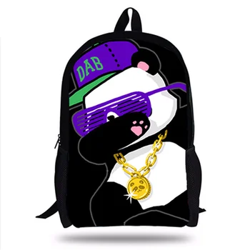 

Hot Dab Panda Unicorn Backpack for Teens Boys Dab on Em Kids Book Bag Children School Bags Men Women Hip Hop Backpacks Bag