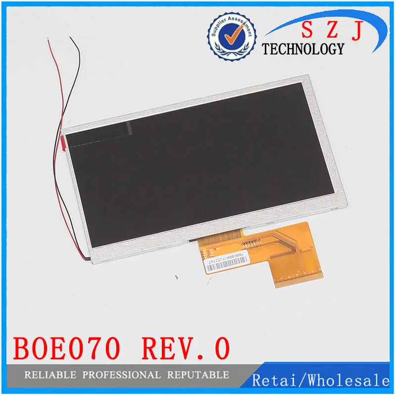 

Original 7" inch Tablet PC LCD display BOE070 REV.0 LCD Screen Digitizer Sensor Replacement Free Shipping