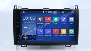 

9" 8 Core 1024*600 2 din car DVD Android8.0 for Mercedes/benz B200 W169 A160 Viano Vito GPS NAVI RADIO BT built-in wifi dvr map