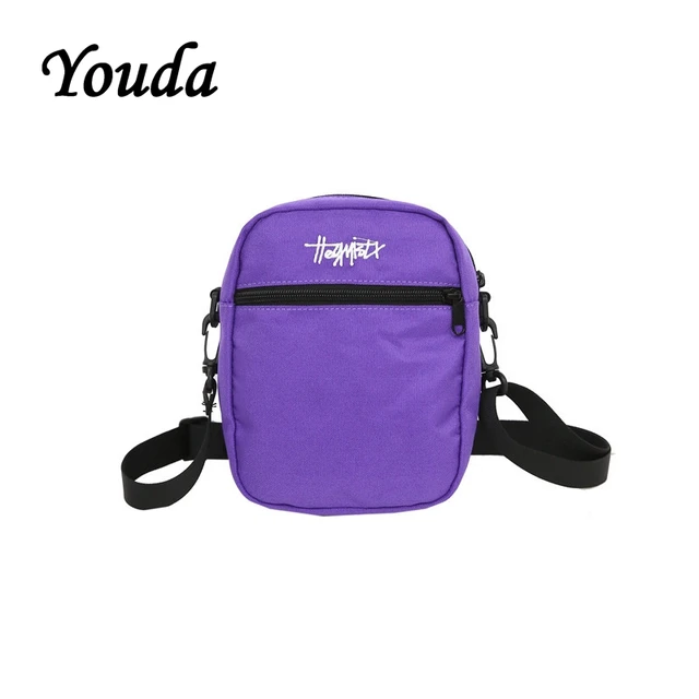 Trendy and fashionable Youda Women Casual Simple Messenger Bag with hip hop style