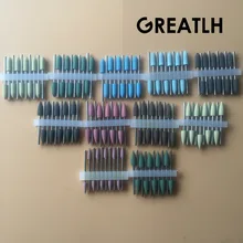 100 шт Смешанные 2,35 мм Силиконовые полировальные смолы база алмазная полировка боры для стоматологического инструмента