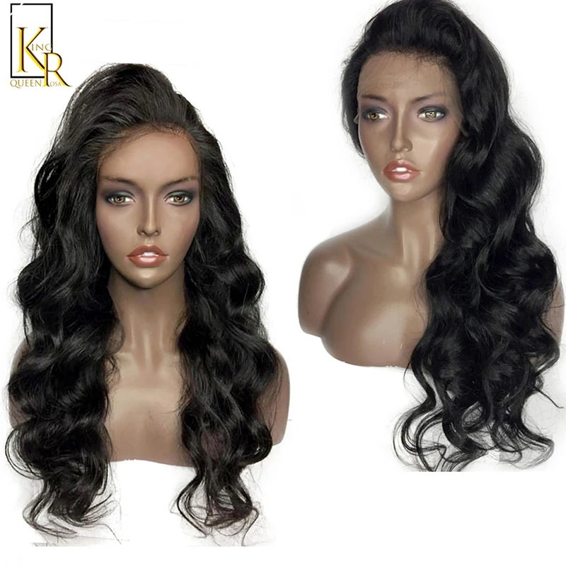 

360 Lace Frontal Wig Pre Plucked Remy Brazilian Body Wave 360 Full End Lace Human Hair Wigs For Women 150 Density Bleached Knots
