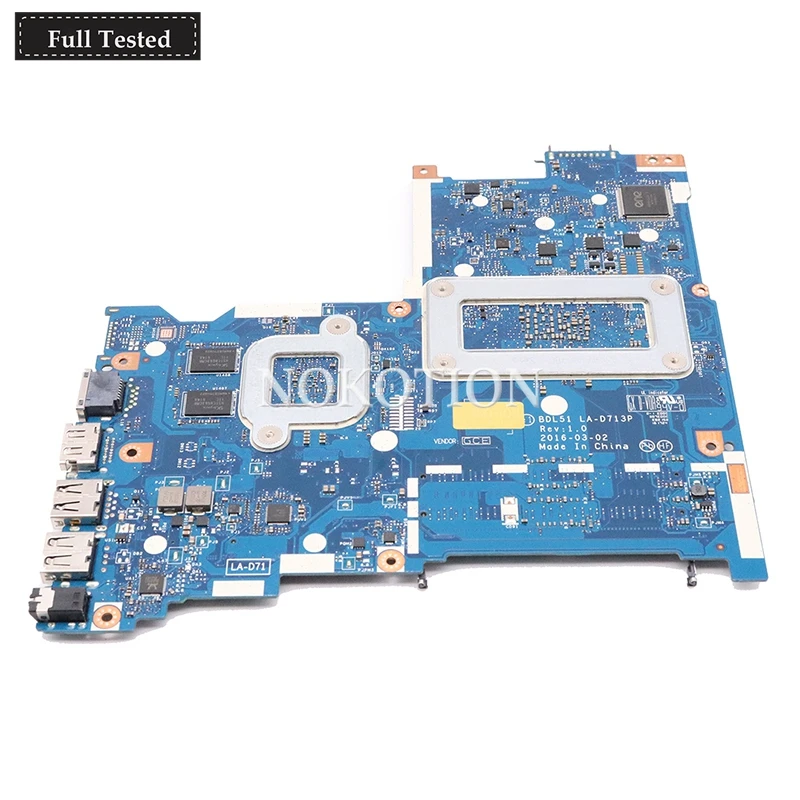 NOKOTION BDL51 LA-D713P محمول لوحة رئيسية لأجهزة HP دفتر 15-BA 854959-601 854959-001 A10-9600P CPU R8 M445DX الرسومات يعمل