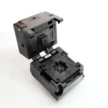 

QFN32 MLF32 Burn in Socket IC Test Socket IC550-0324-007-G Pitch 0.5mm Chip Size 5*5 Flash Adapter Clamshell Programming Socket