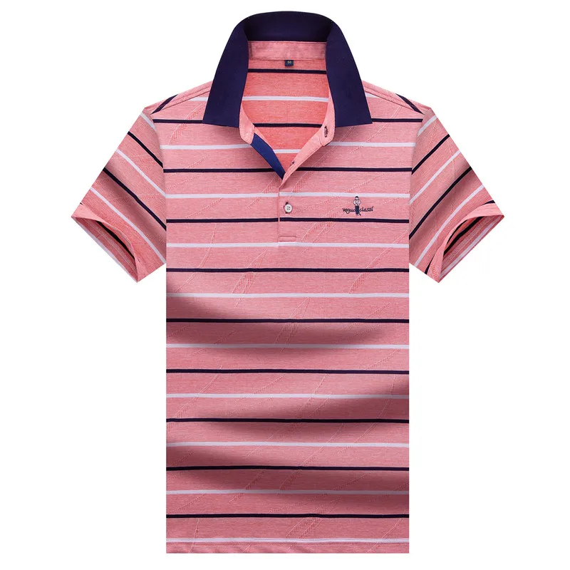 Новинка Лето мужская одежда Tace& Shark Polo рубашка мужская Высококачественная хлопковая Повседневная полосатая Мужская рубашка поло