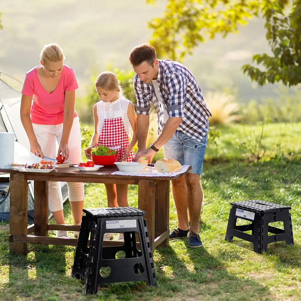Folding Step Stool Adult Kids Kitchen Plastic Carrying Handle Portable Chair Anti-slip Bathroom Stool Travel Outdoor Camping Folding Step Stool Adult Kids Kitchen Plastic Carrying Handle Portable Chair Anti-slip Bathroom Stool Travel Outdoor Camping