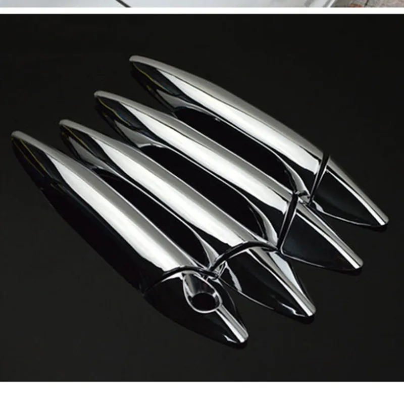 

ACCESSORIES 2011 2012 2013 2014 2015 FIT FOR HYUNDAI ELANTRA CHROME SIDE DOOR HANDLE BAR COVER CATCH TRIM MOLDING CAP MOULDING