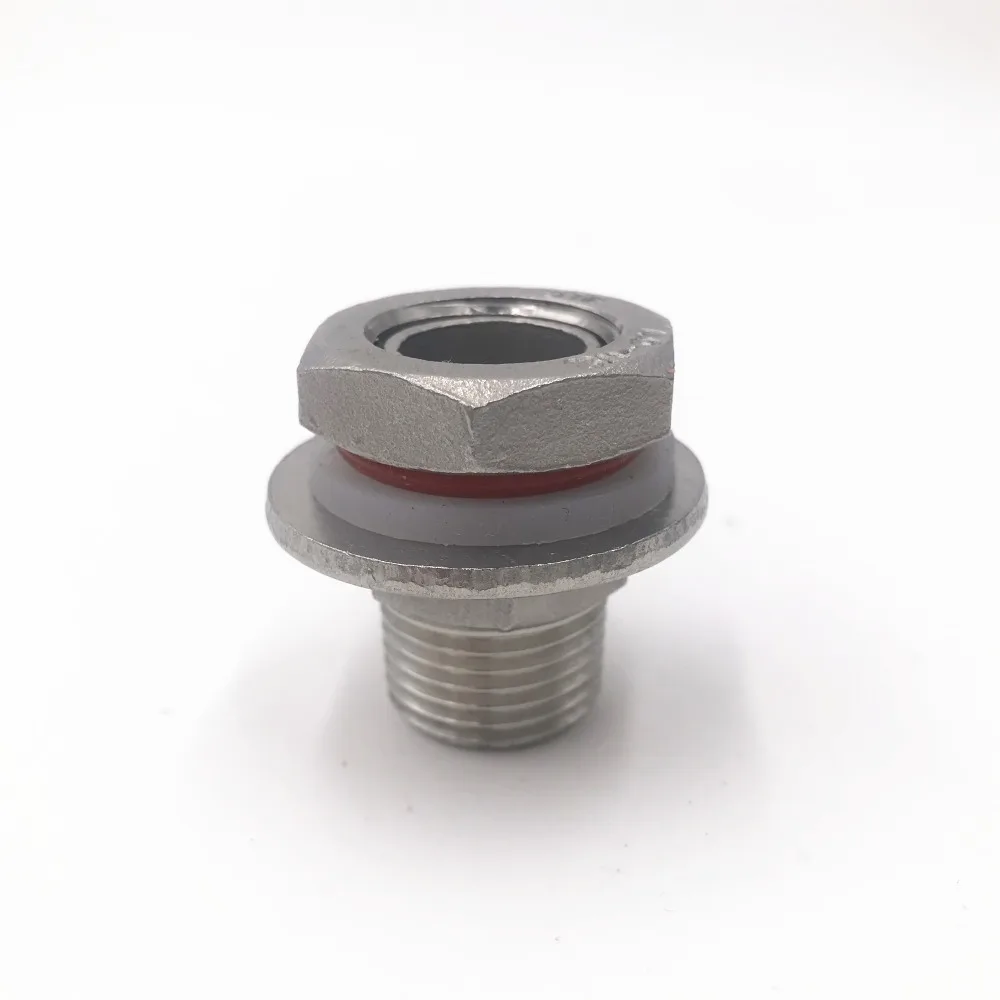 

Homebrew Hardware Kettle/Keg Weldless Bulkhead,close nipple for home brew,1/2"NPT