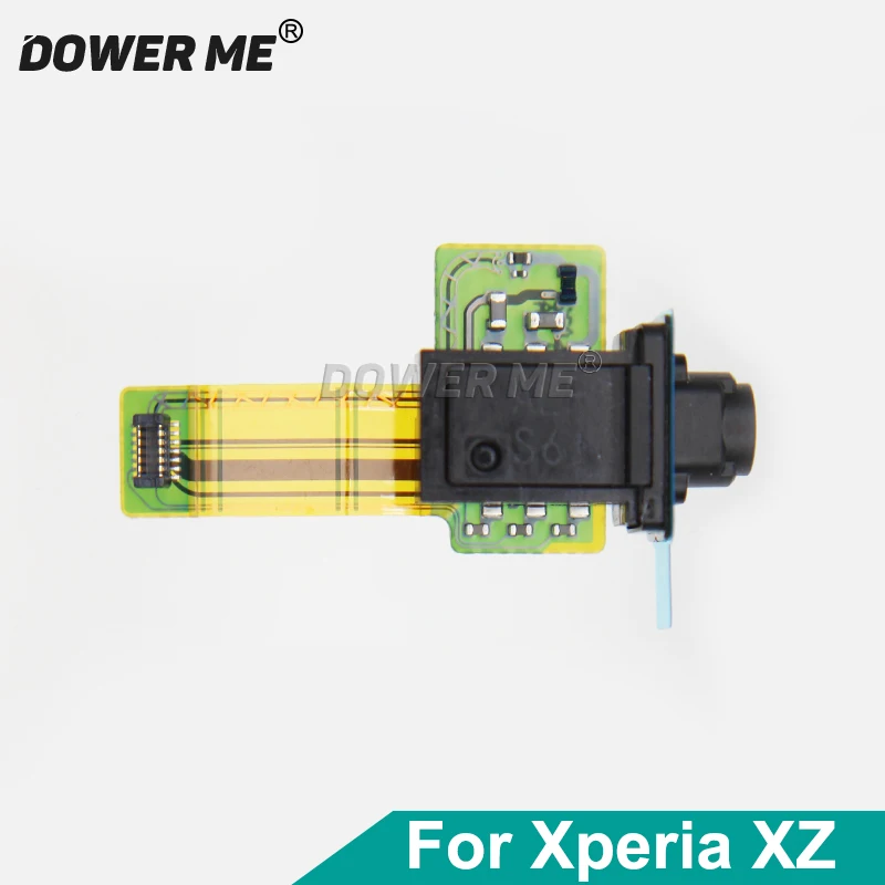 

Dower Me New Earphone Headphone Jack Hole Connector Audio Flex Cable For Sony Xperia XZ F8332 F8331 Replacement