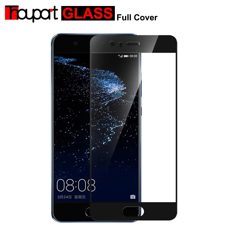 

Thouport Tempered Glass For Huawei P10 VTR-L29 9H Colorful Full Cover Screen Protector For Huawei P10 5.1" Protective Film Guard