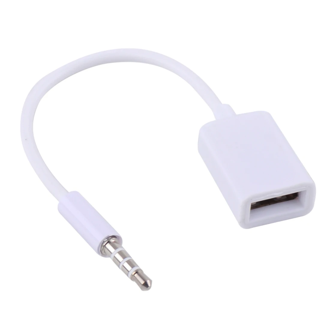 DWCX автомобильные наушники штекер AUX аудио разъем MP3 3 5 мм к USB 2 0 гнездовой
