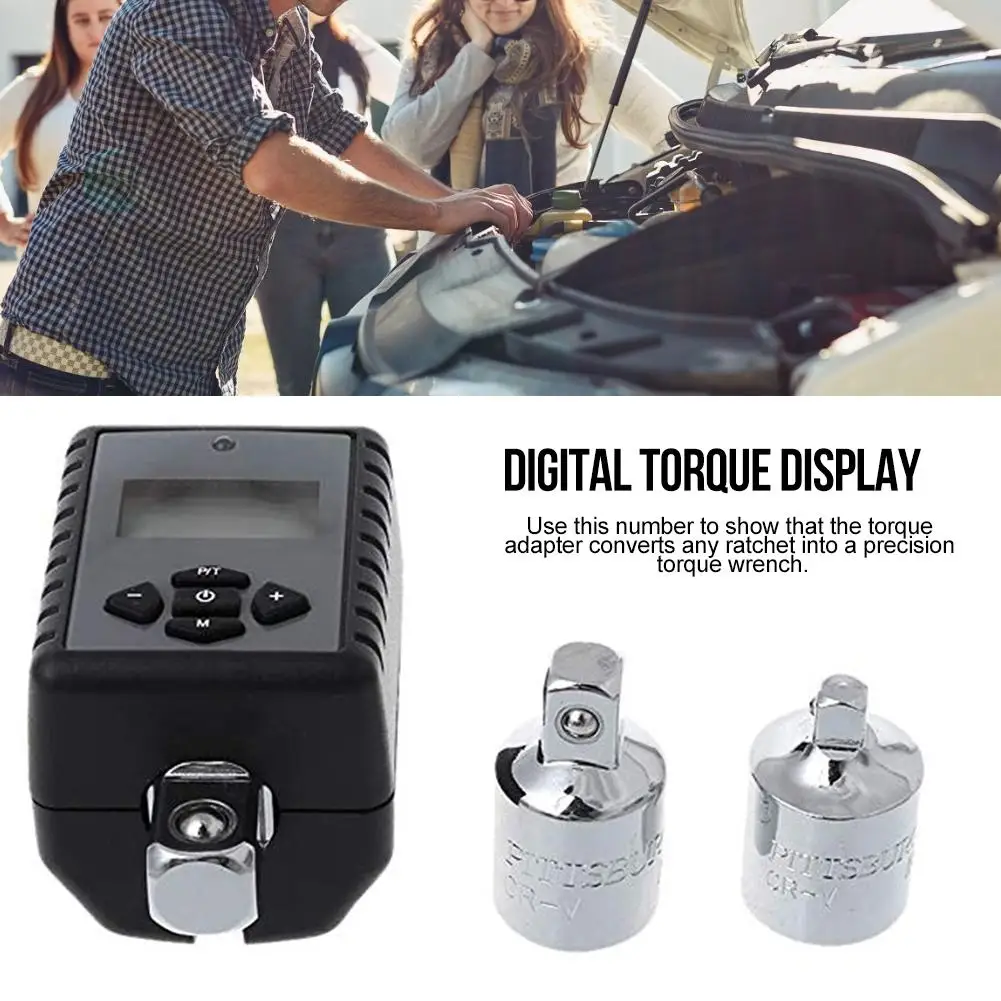 

Free Shipping Digital Torque Wrench 1/2" 2- 200Nm Adjustable Professional Electronic Torque Wrench Bike Car Repair