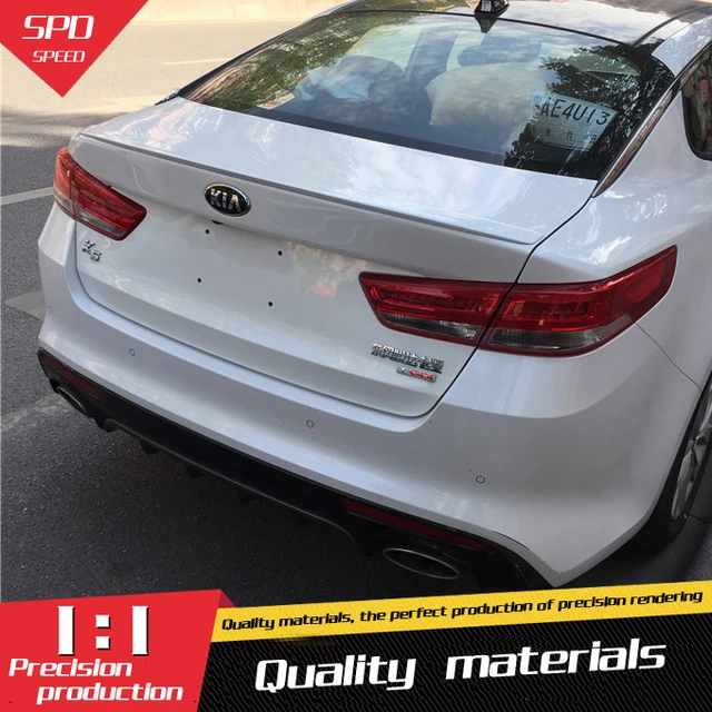 For Kia Optima K5 Spoiler High Quality Abs Material Car Rear Wing For Kia Optima K5 Spoiler High Quality Abs Material Car Rear Wing Primer Color