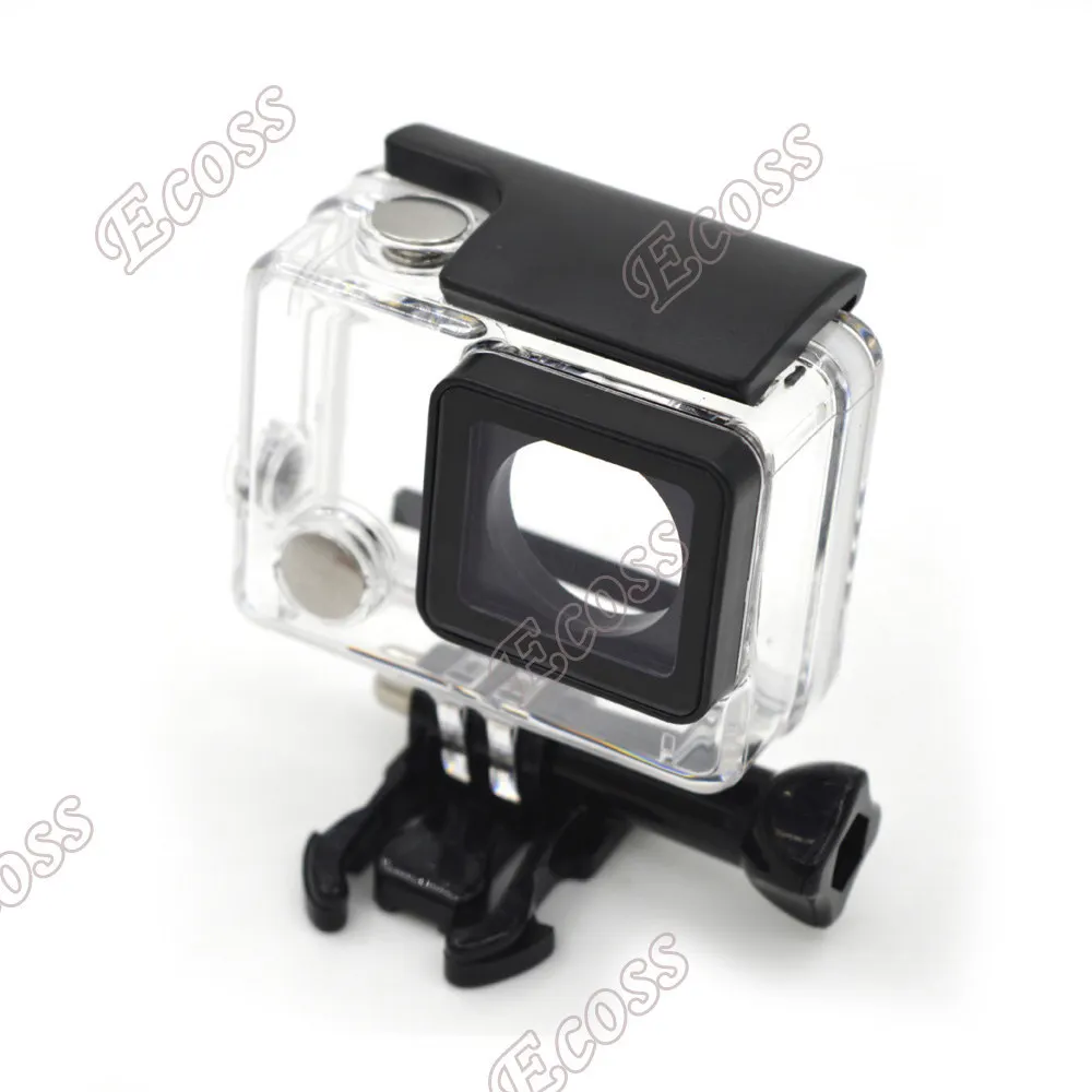 Custodia Impermeabile In Alluminio Con Chiusura A Scatto Per GoPro Hero 4 E 3+ – Nero