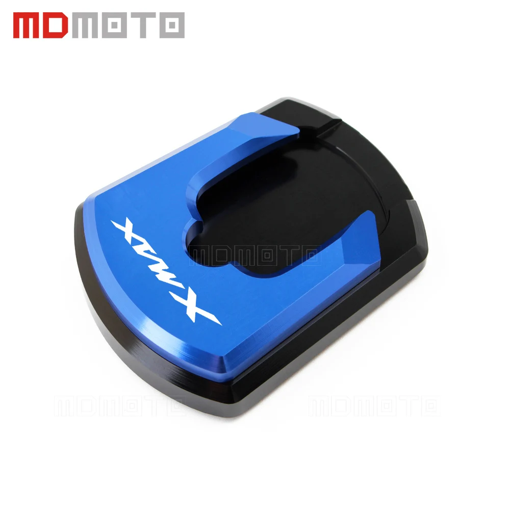 

High quality For Yamaha X max XMAX X-MAX 300 2017 2018 Accessories Motorcycle CNC Side Kickstand Stand Extension Enlarge Plate