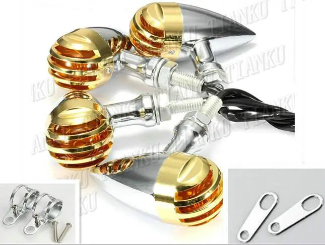 

Motorcycle Turn Signal Light Kit For Yamaha VStar 400 650 1100 1300 Virago Xv 250 535 750 1100 Road Star Custom Chopper Cruisers