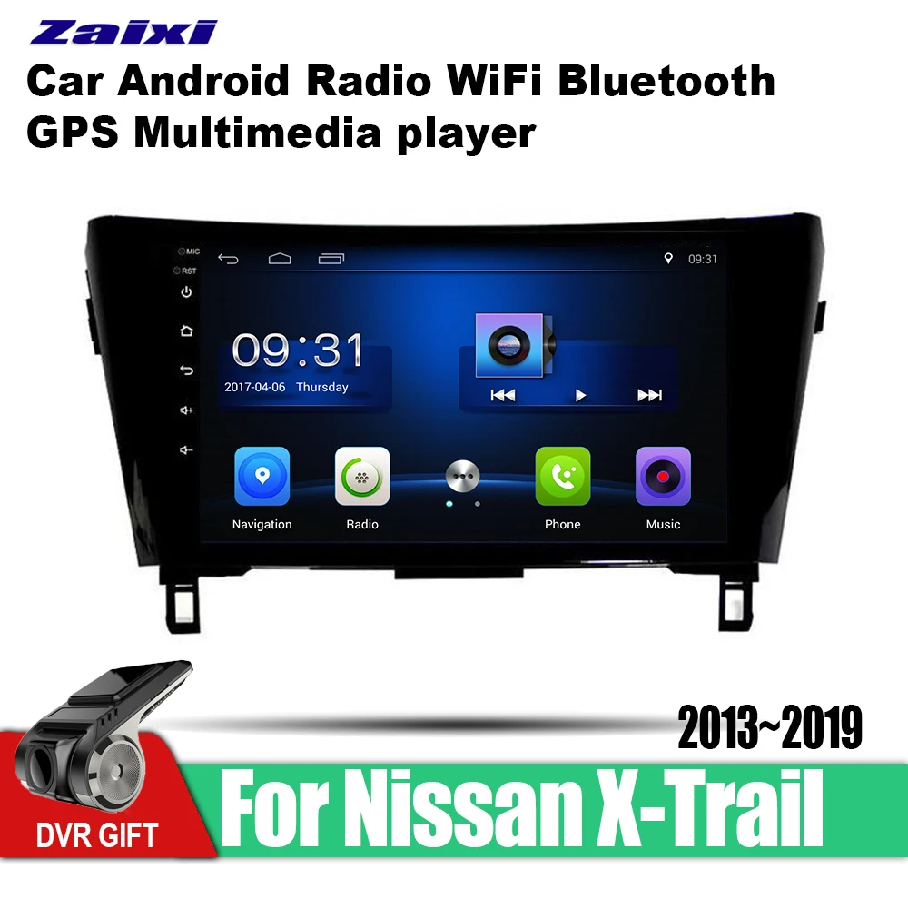 

Android Car 2din Multimedia Player GPS Navigation For Nissan X-Trail 2013~2019 Accessories Stereo Radio Video System Head Unit