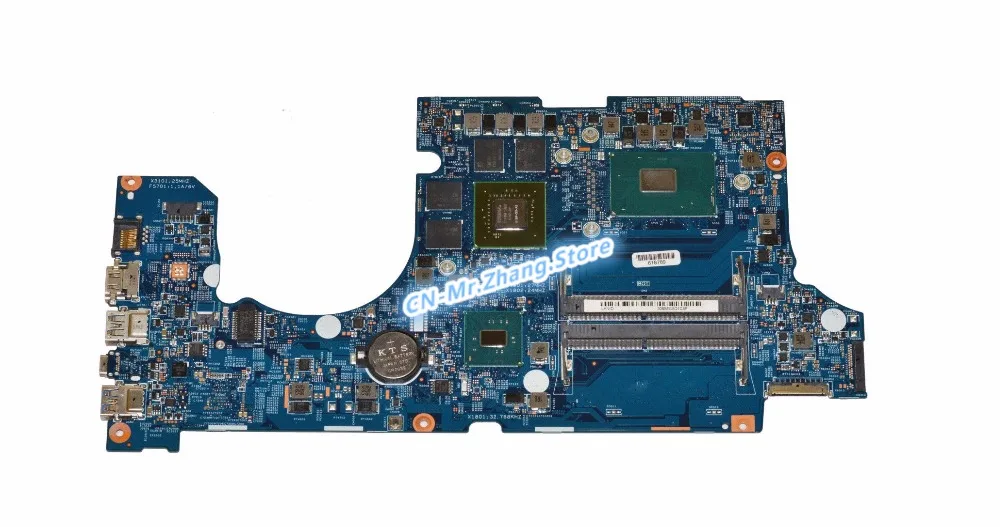 SHELI FOR font b Acer b font Aspire VN7 592G Laptop Motherboard W I7 6700HQ CPU