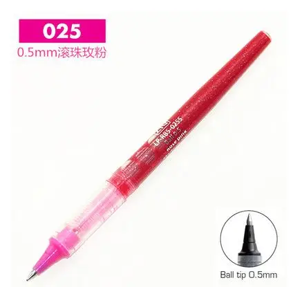 ZIG Cocoiro Kuretake LP-R-030S очень тонкая ручка для каллиграфии чернила заправка картриджа 12 цветов Япония - Цвет: 05mm Pink Ballpoint