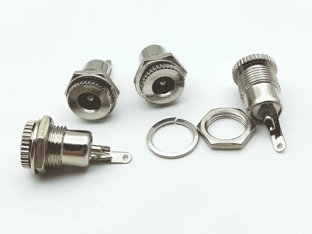 Медный разъем питания постоянного тока 2 5 Х5 мм 100 шт.|connector dc|connector plugconnector power |