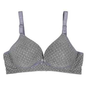 

Maternity Nursing Feeding Bras For Pregnant Pink/Grey Solid Color Cotton Bra 3 Colors Underwear Breast Feeding Bra Q1