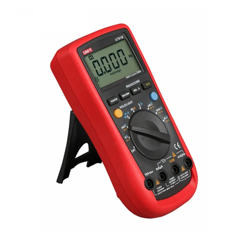 

UNI-T UT61B Modern Digital Multimeters Voltage Current Multi Tester C/F Thermometer with Temperature Probe