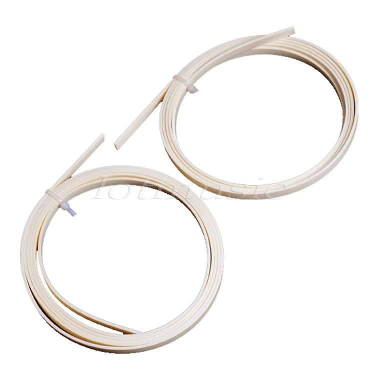 New 2pcs Guitar ABS Bindings Ivory Guitar Binding 1650 x 10 x 2mm High