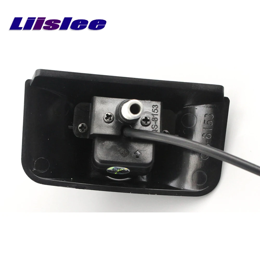 Автомобильная Передняя камера LiisLee с логотипом для Jeep Cherokee KK 2008 2013 зеркальная