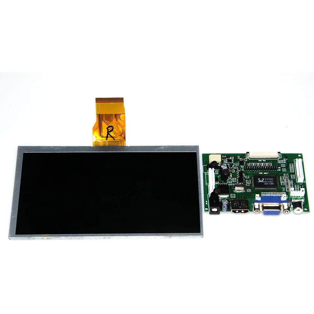 

7 inch Raspberry Pi 3 TN LCD With HDMI VGA AV Screen Display Module For Pcduino Banana Pi 800x480