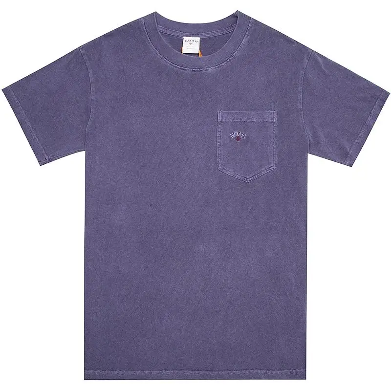 

NOAH 19ss T Shirt Men Women 1:1 Streetwear Harajuku Stranger NOAH Pocket Tee Logo Tee NOAH T-shirt Hip Hop Heron Preston Tshirt