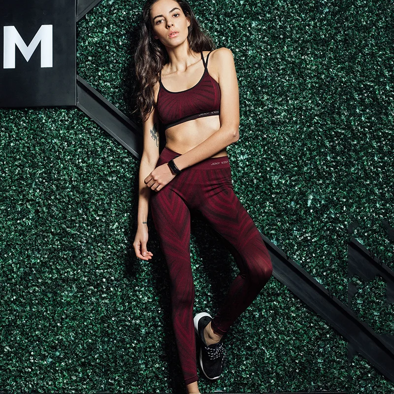 

Yoga Set Self-Cultivation Sports Underwear Sexy Sports Fitness Underwear Tight Pants Fitness Run Yoga Female