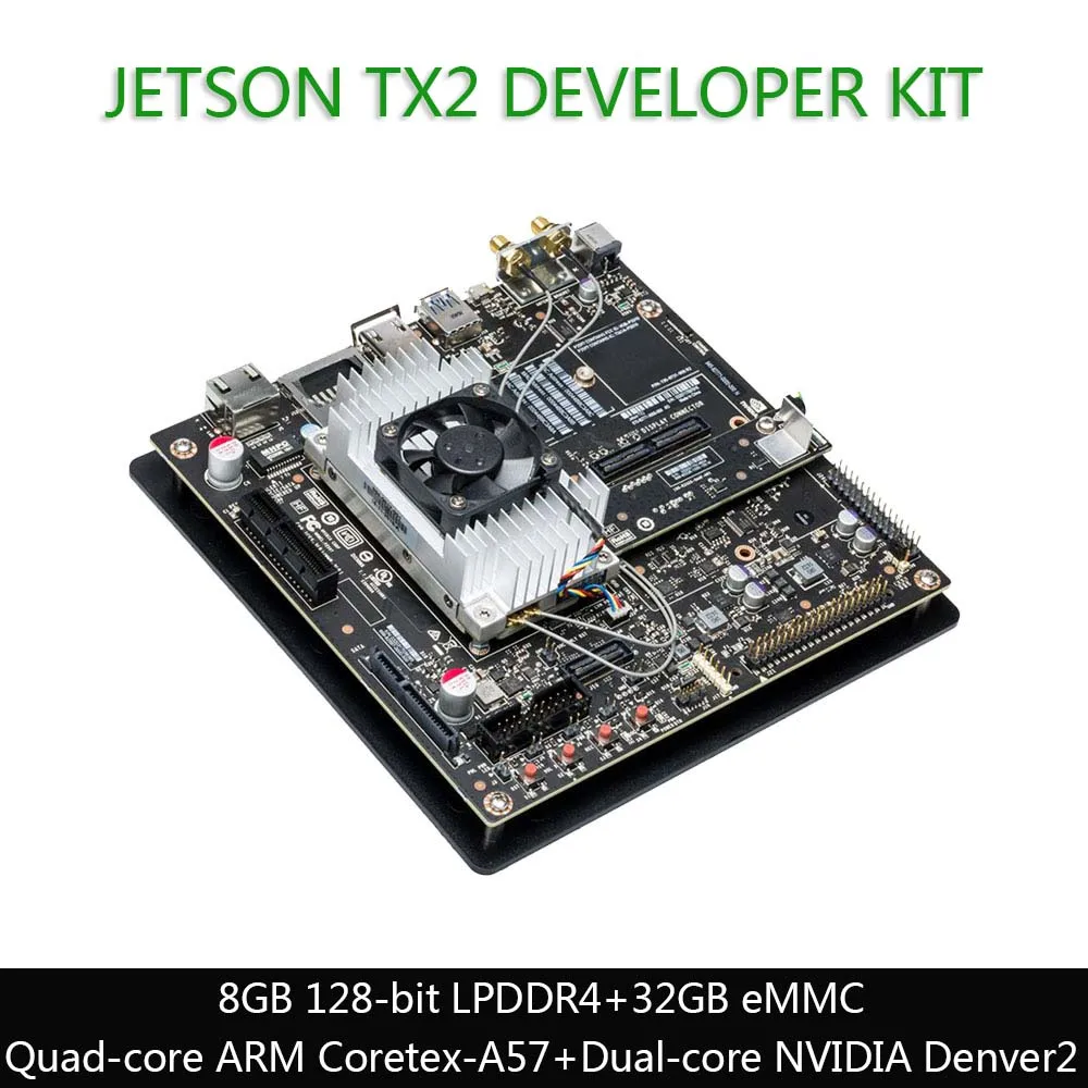 Набор для разработки NVIDIA Jetson TX2 8 Гб 128 бит LPDDR4 32 eMMC решение AI автономных