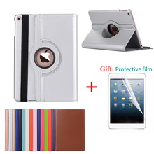 Для нового iPad 9,7 дюймов чехол, для iPad Air/Air 2 вращающийся на 360 градусов полный корпус защитный чехол+ протектор экрана