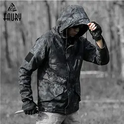 Новая мужская тактическая Боевая куртка военная куртка зимняя Militar охотничья одежда ветровка походная Рабочая одежда мужская