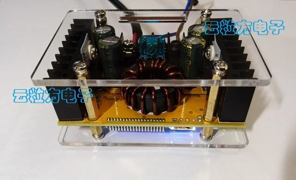 10A DC-DC повышающий преобразователь CC CV 10-32 в шаг до 10-60 в 12 В 24 в 19 в 36 в 48 в блок питания+ ЖК-цифровой вольтметр Амперметр